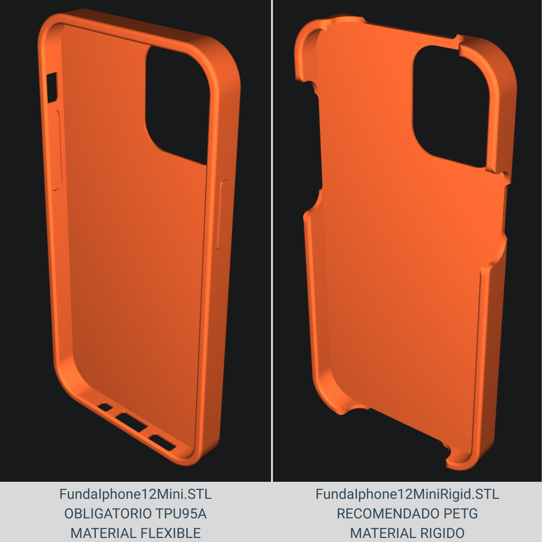 Miniatura 2 do modelo 3D Iphone 12 Mini Case