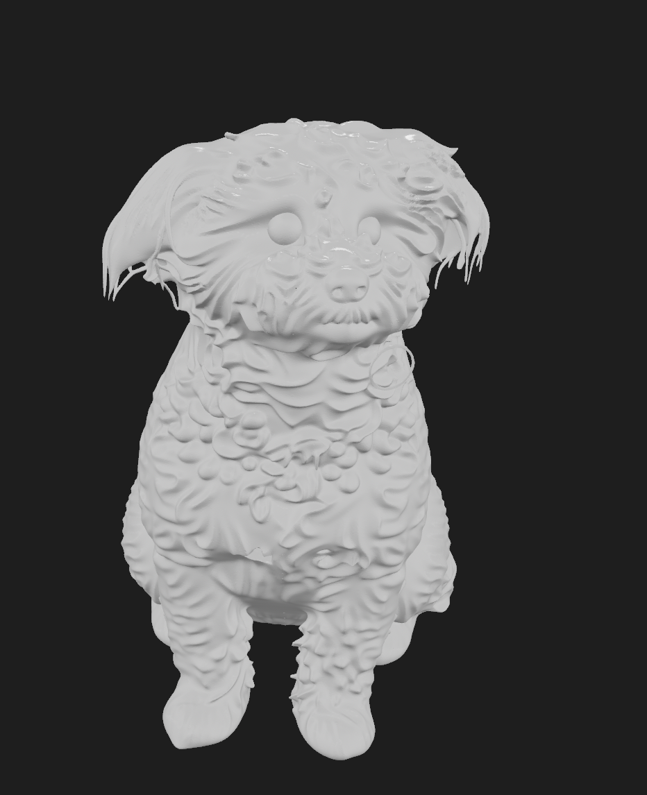 fluffy  dogoo
