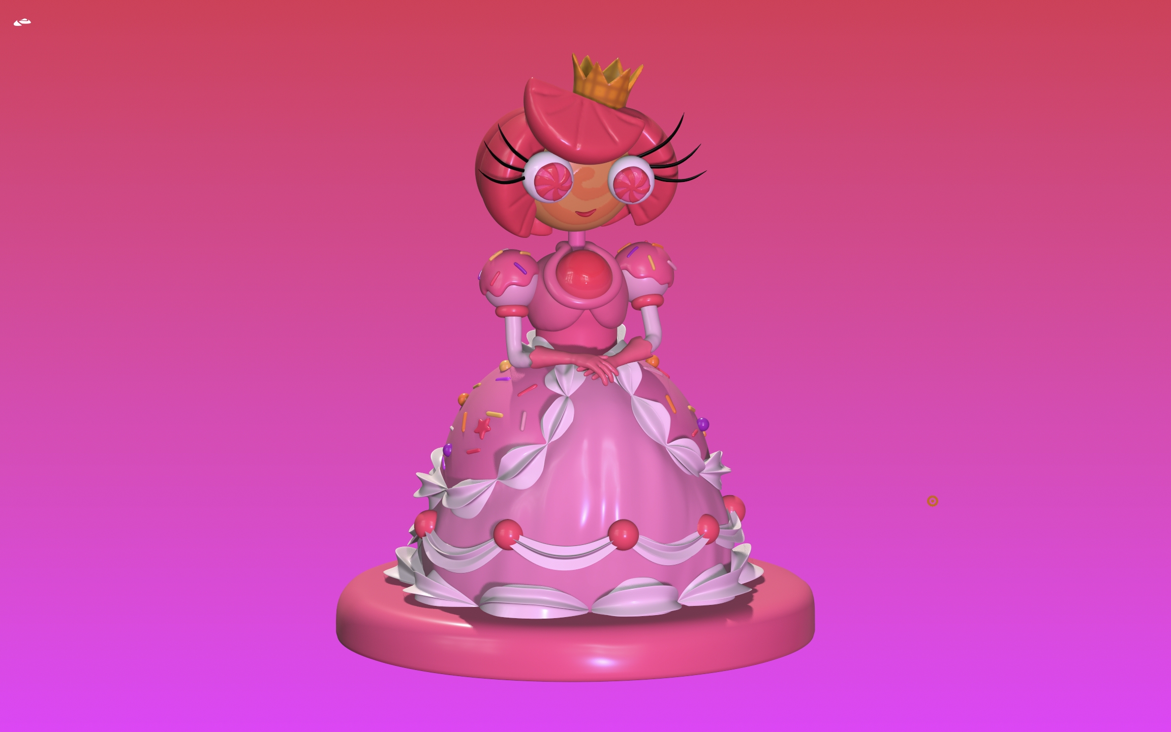Princess Lolilalu from the amazing digital circus
