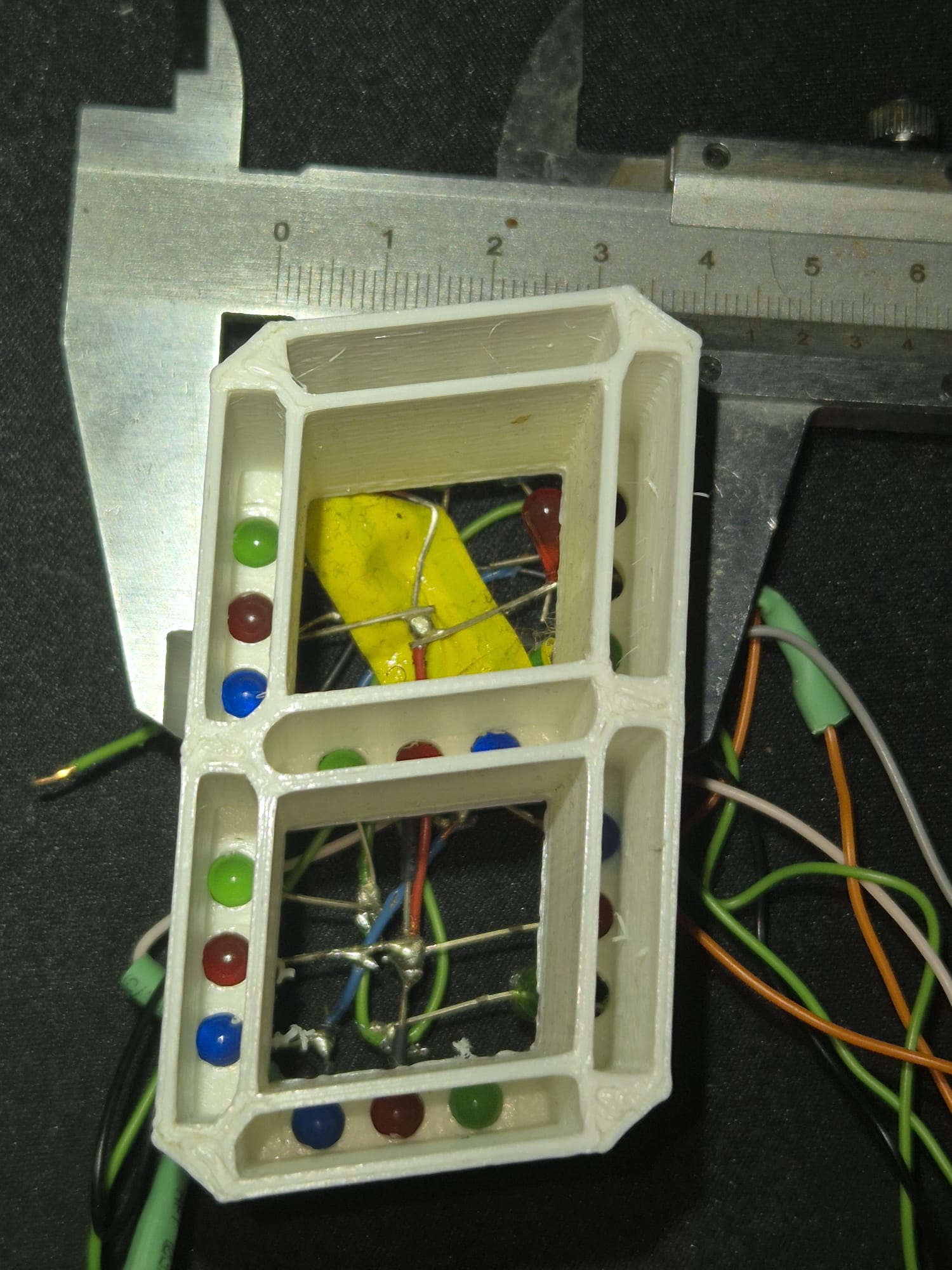 Afficheur 7 segement diy led
