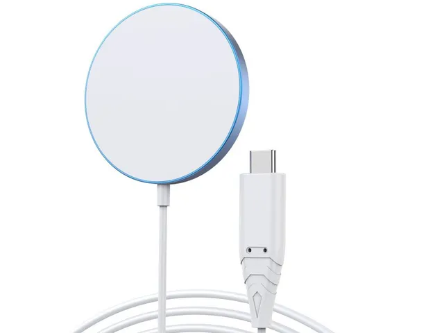 agSafe Charger for iPhone shaped StarTrek communicator. I used ChoeTech 15W Removable Wireless MagSafe Charger for iPhone12/13/14, caliber 56mm.
