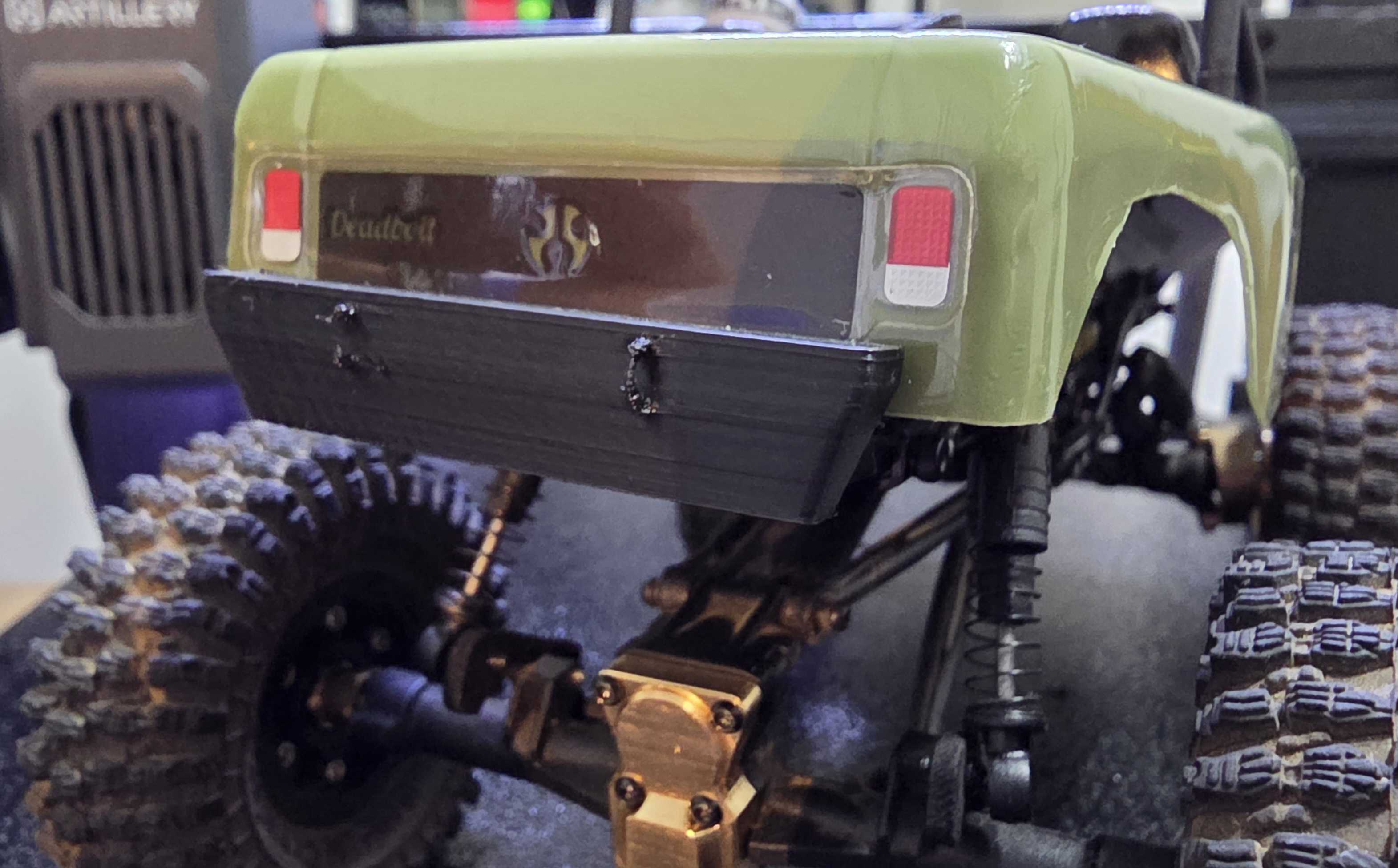 Axial SCX24 Deadbolt Rear Bumper