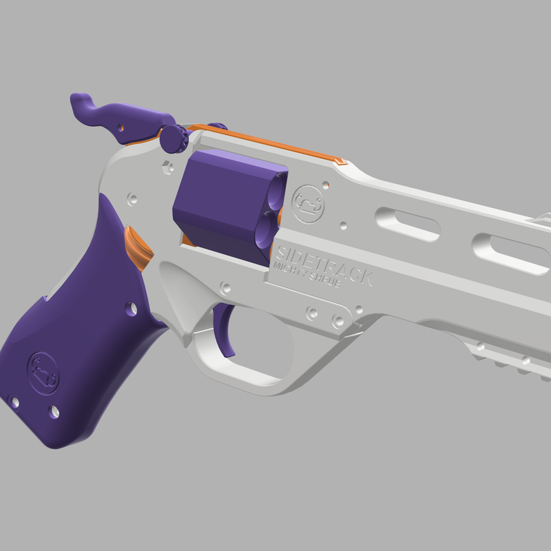 SIDETRACK - Hammer Prime Revolver Blaster by Mighty Shrub | Download ...