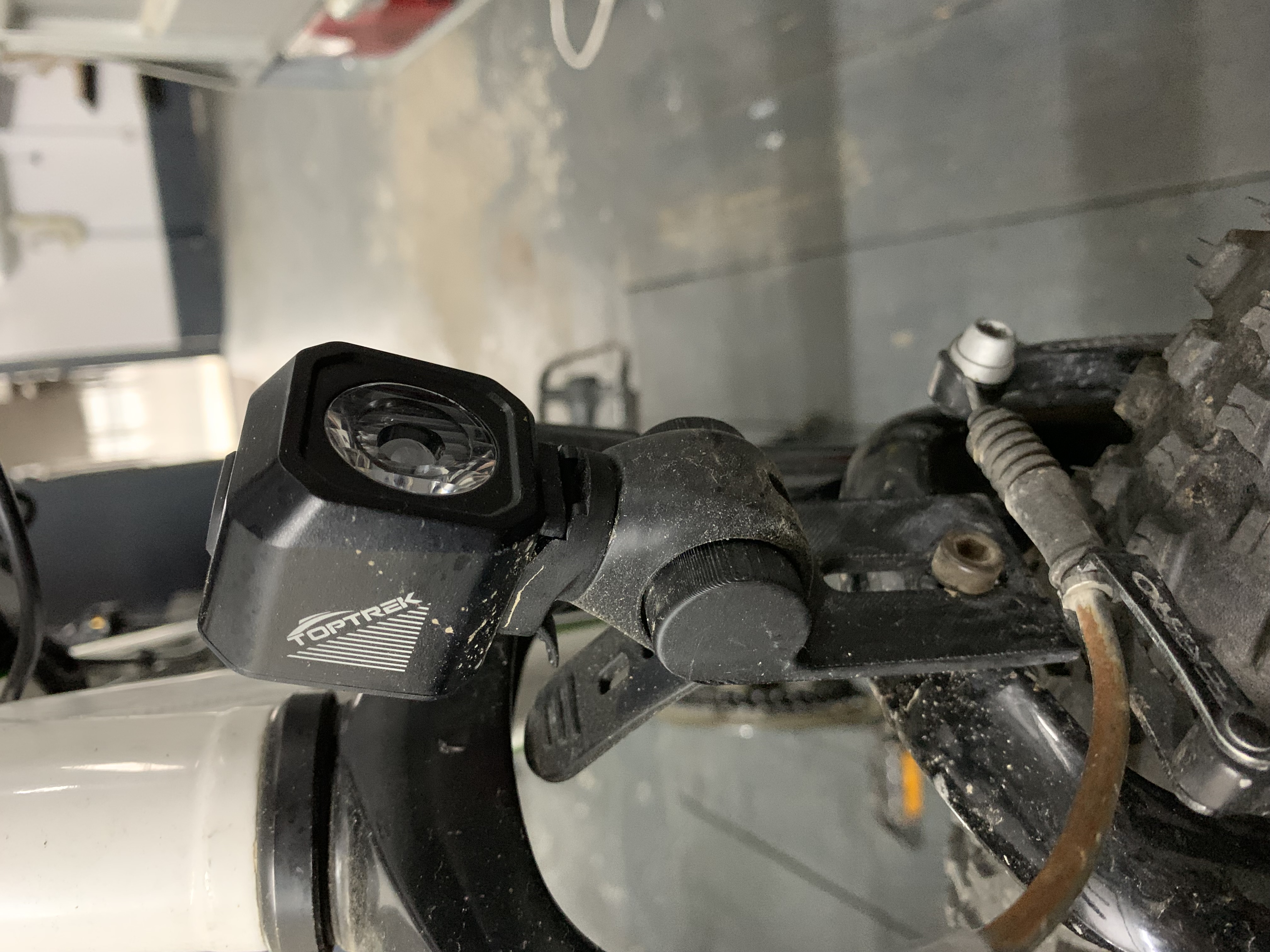 Bike-light holder