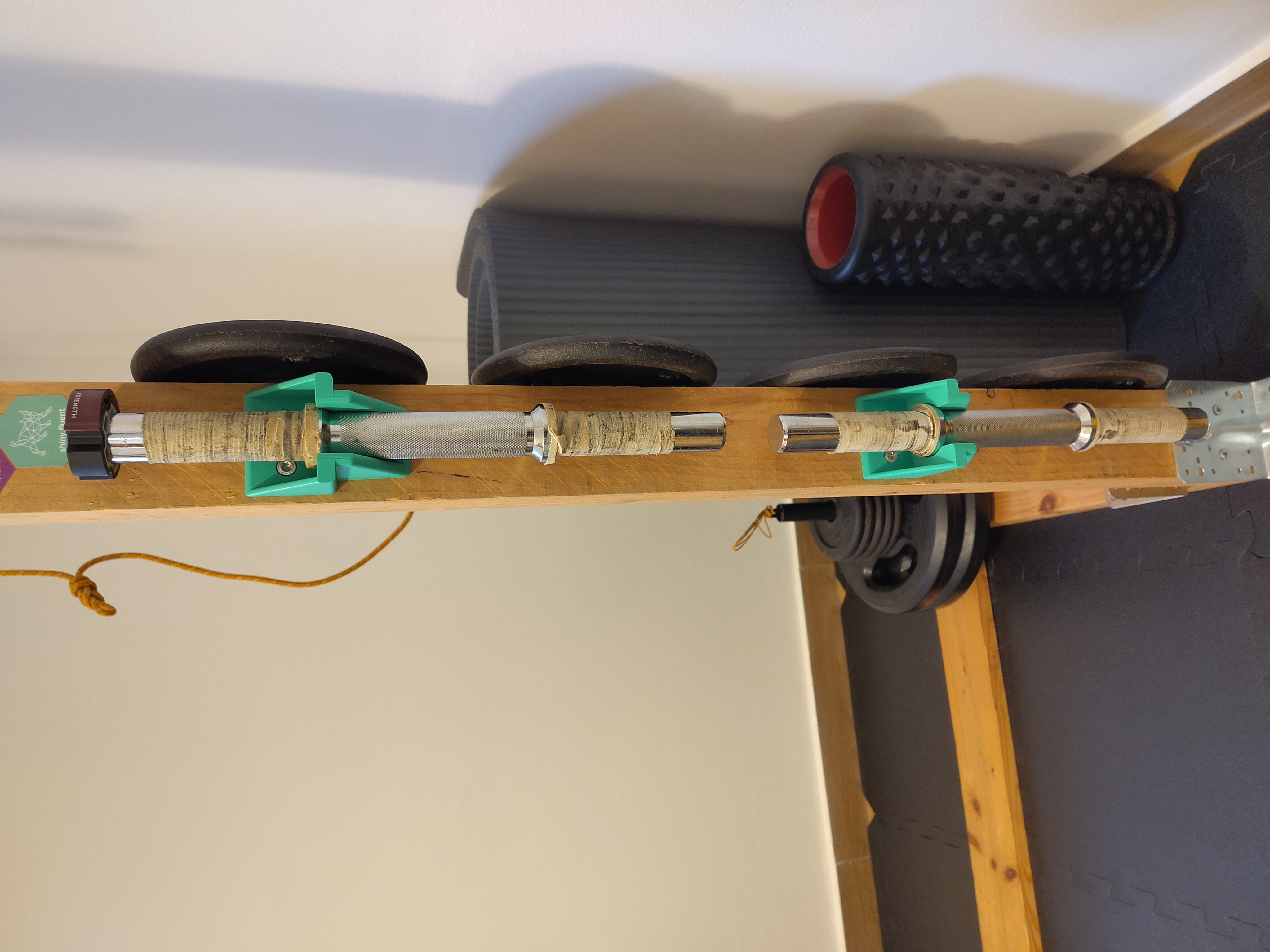 Corength Weight Training Bar Vertical Mount — miniatura 2