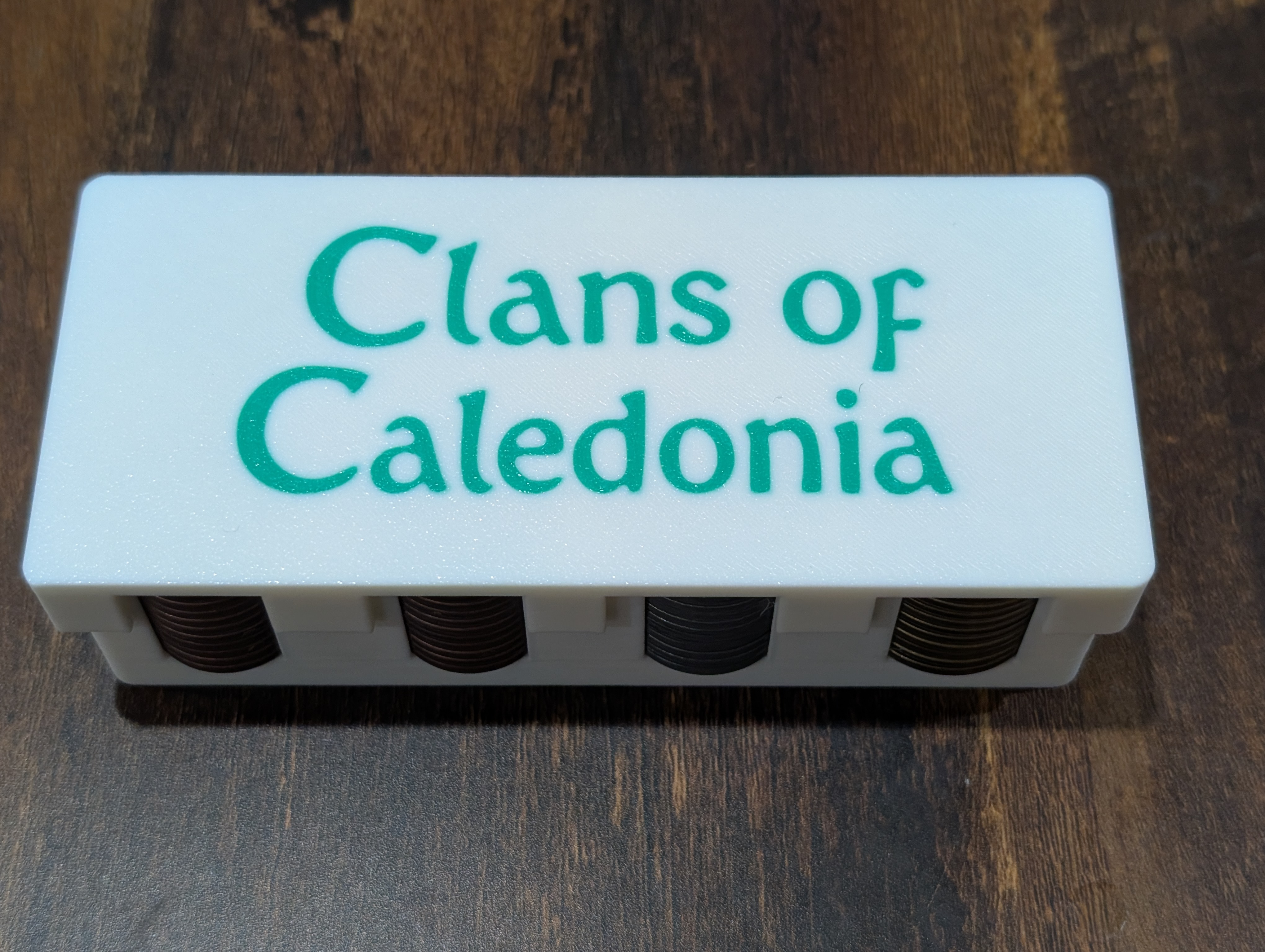 Clans of Caledonia - Metal Coin Holder