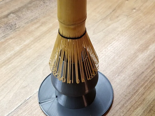 Matcha Whisk with plate