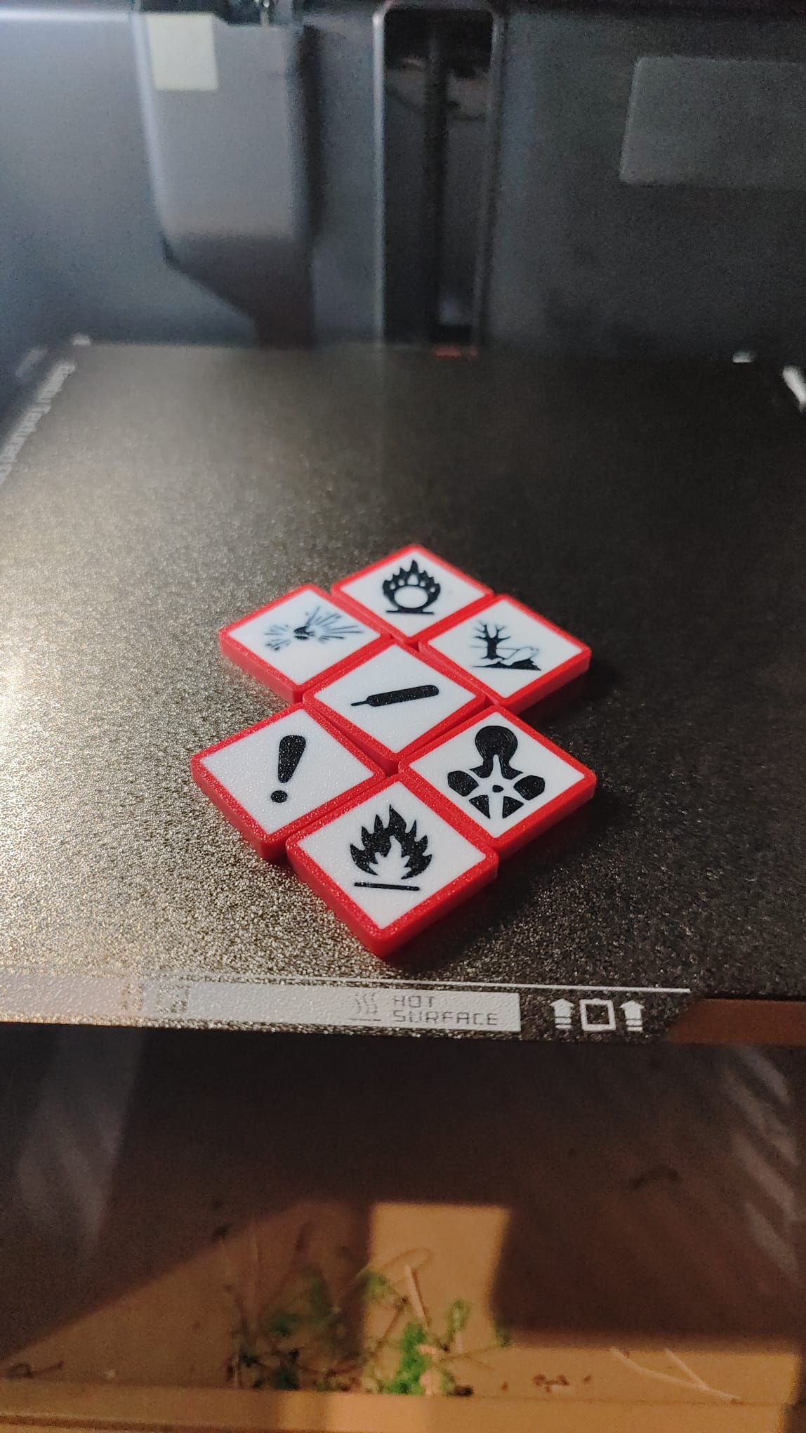 Fridge Magnets - Hazard Pictograms