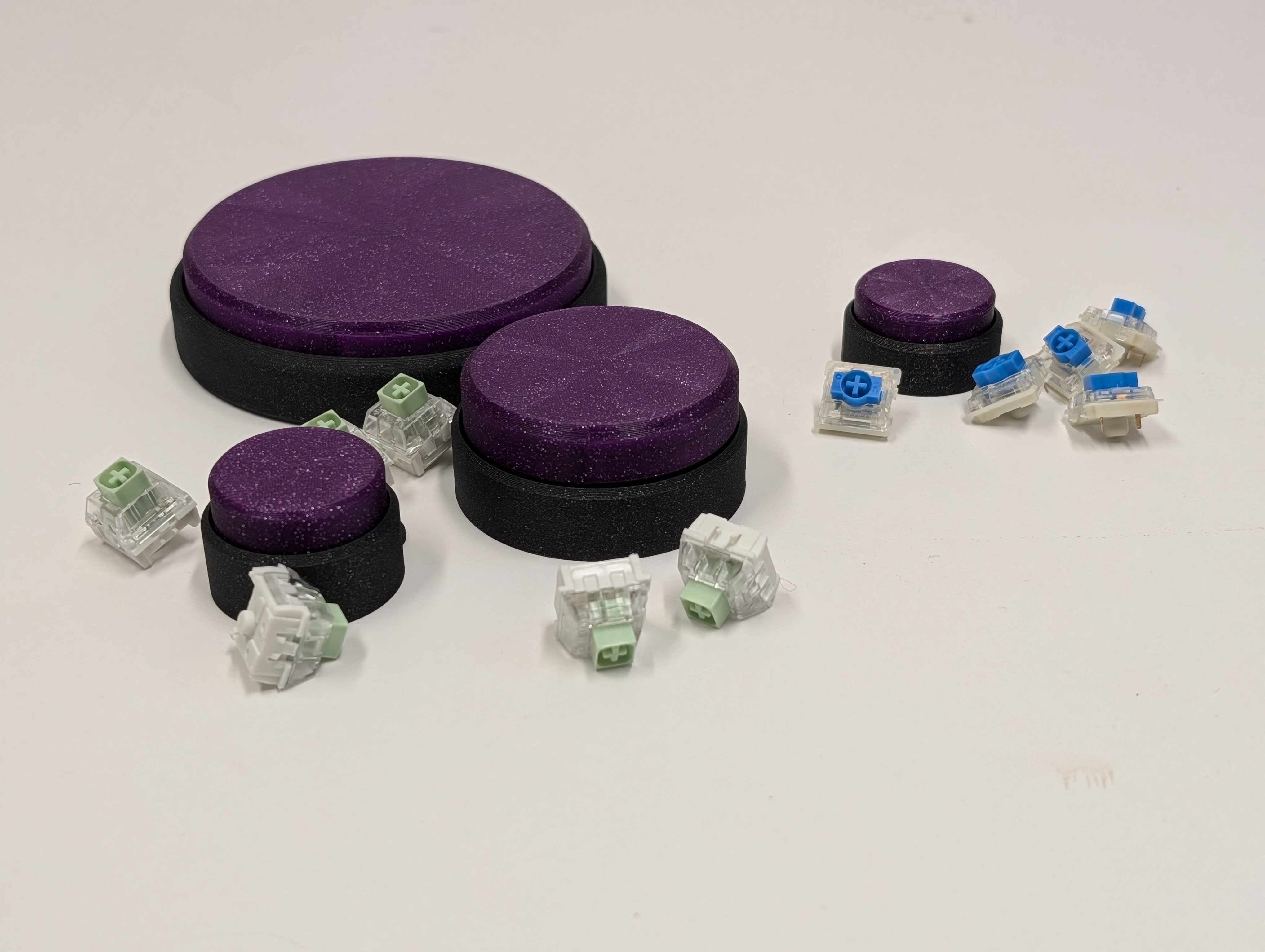 Keyboard Switch Fidget Buttons (Multiple Sizes!) — miniatura 3
