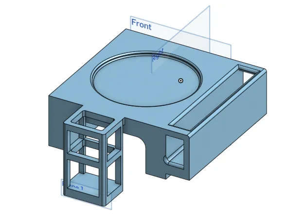 Armrest table