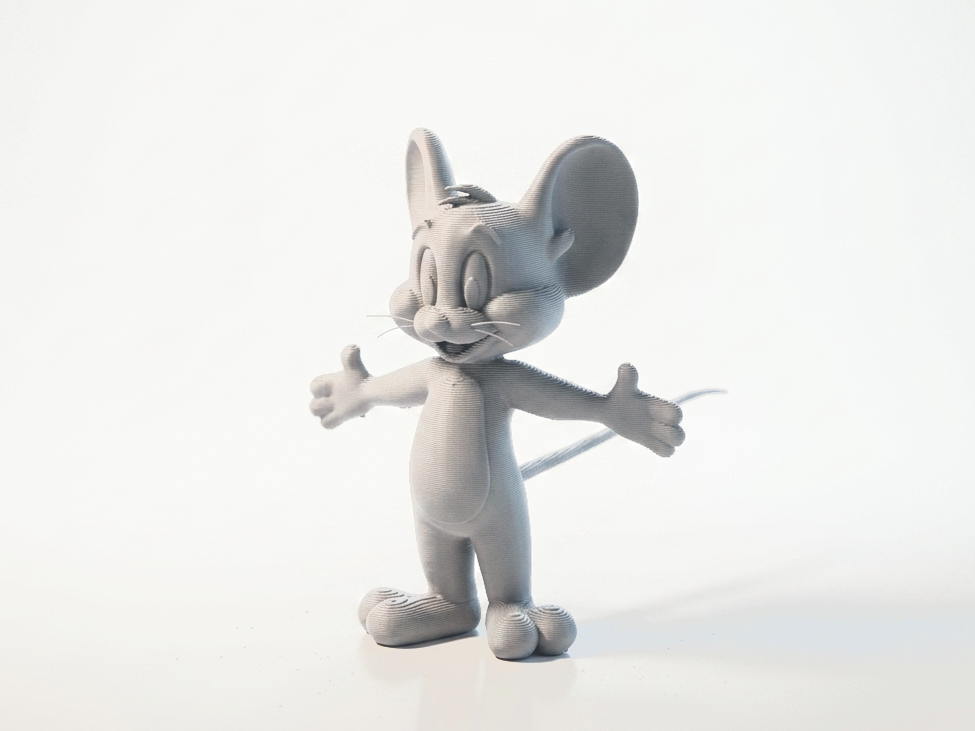 Jerry Mouse Figurine Cartoon Character 3D Printable