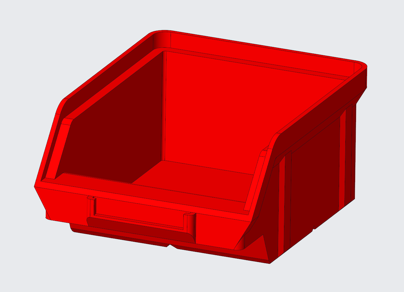 Miniatura 3 do modelo 3D Gridfinity stackable toolbox