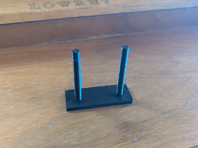 stringing test.