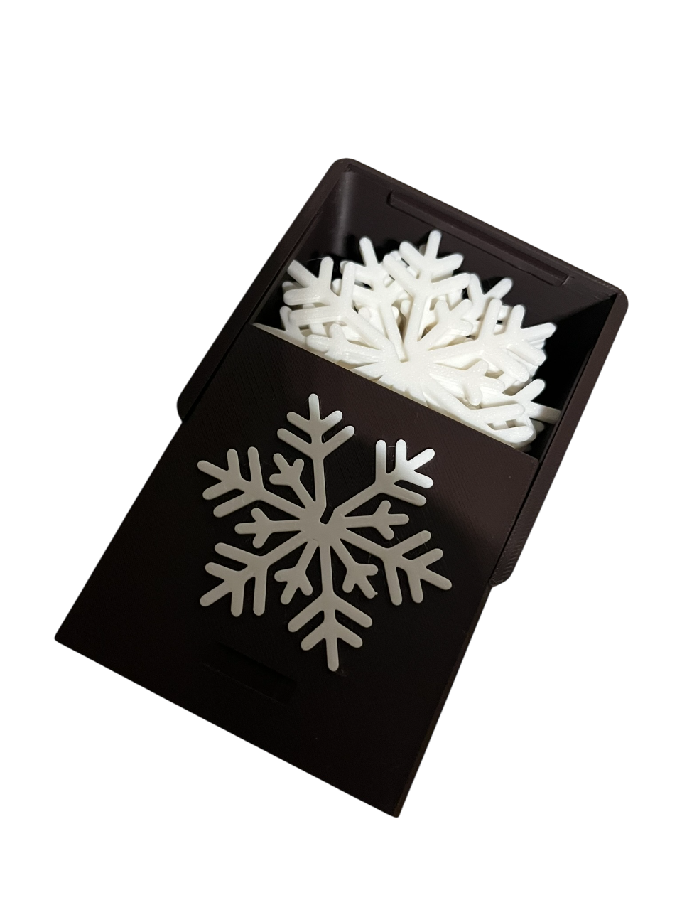 Snowflake Box (80x80x64 mm) for Christmas snowflake