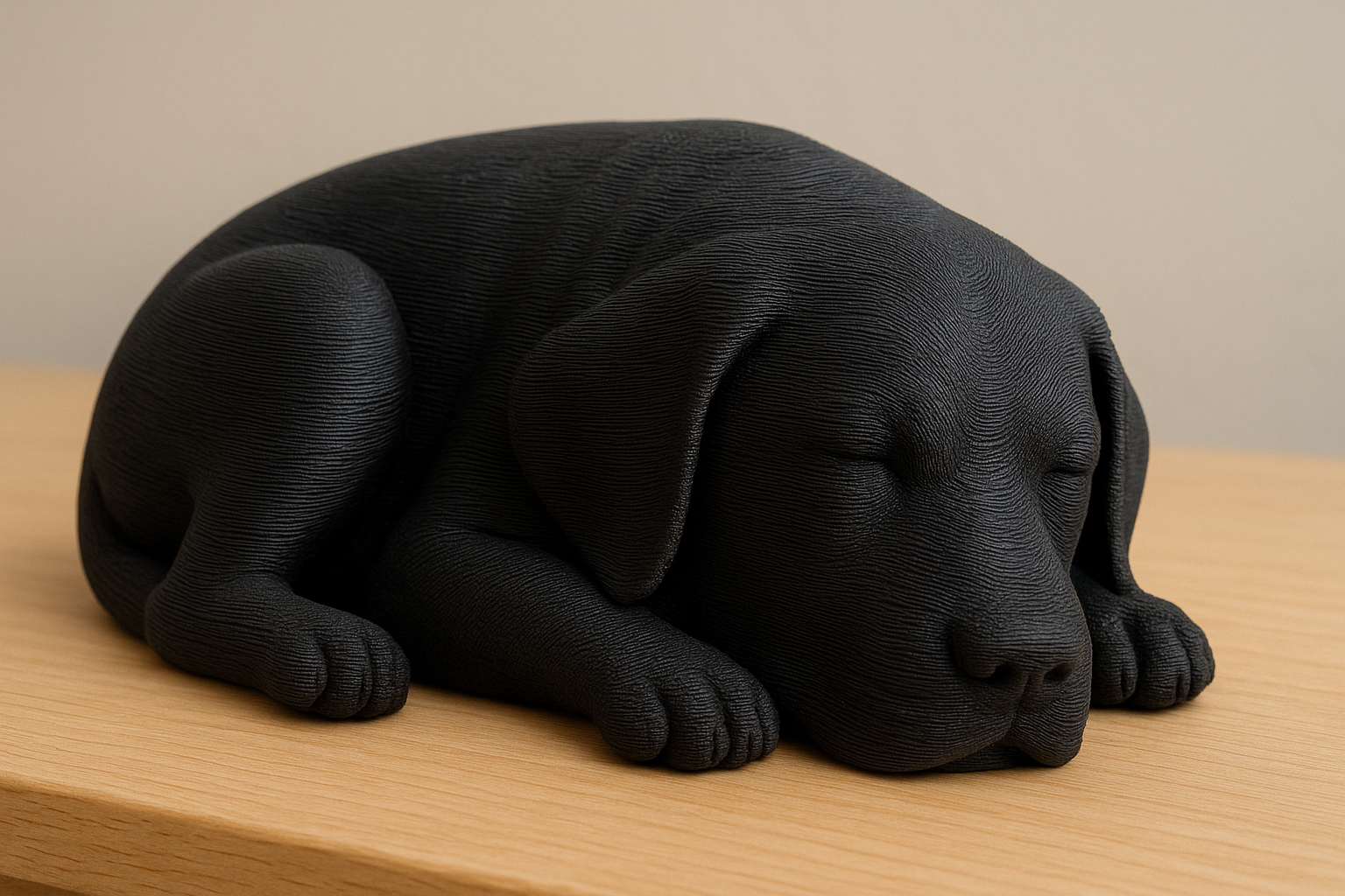 sleeping labrador — miniatura 2