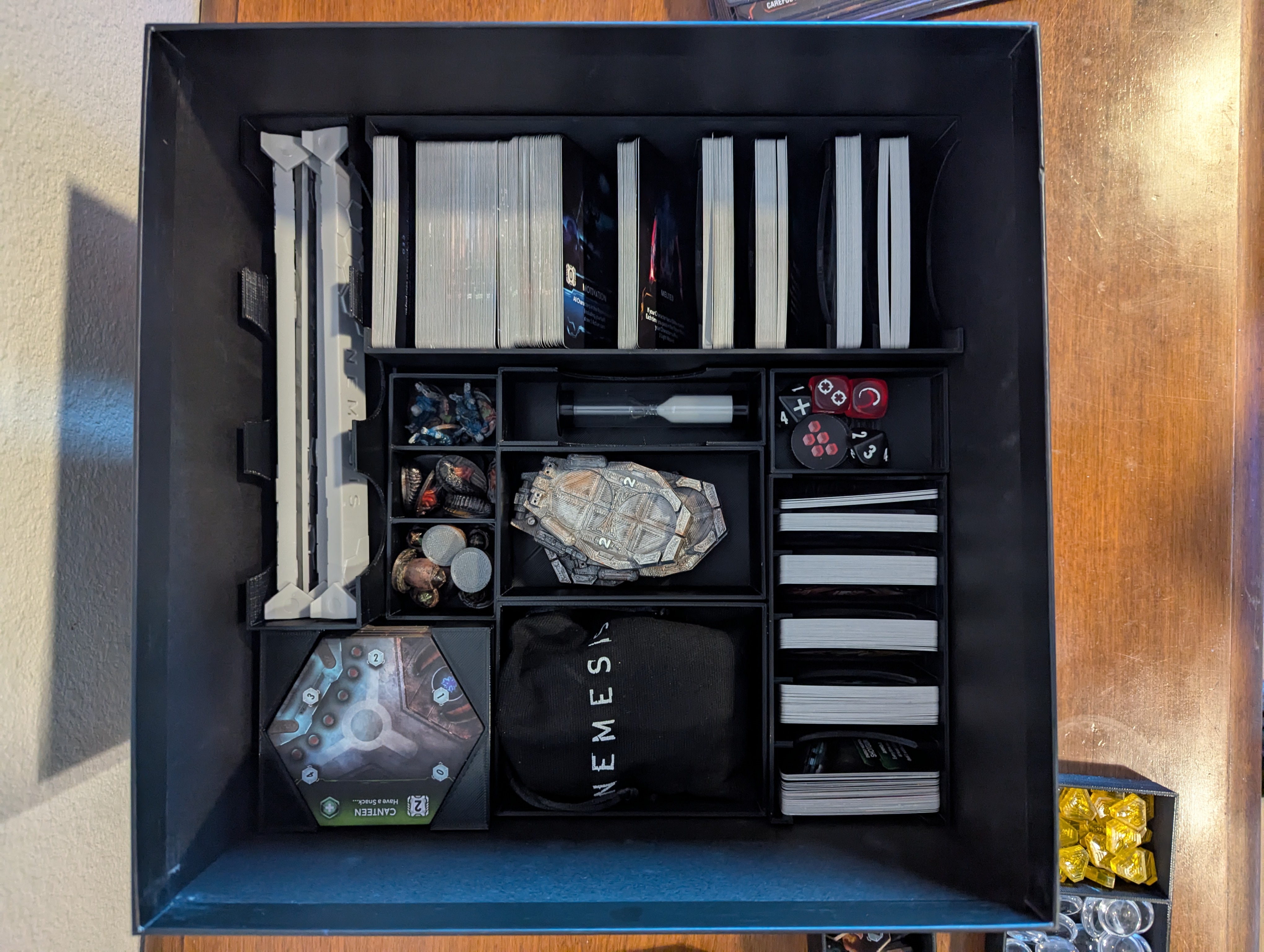 Nemesis + Aftermath Insert (sleeved cards / more vertical-friendly) Remix