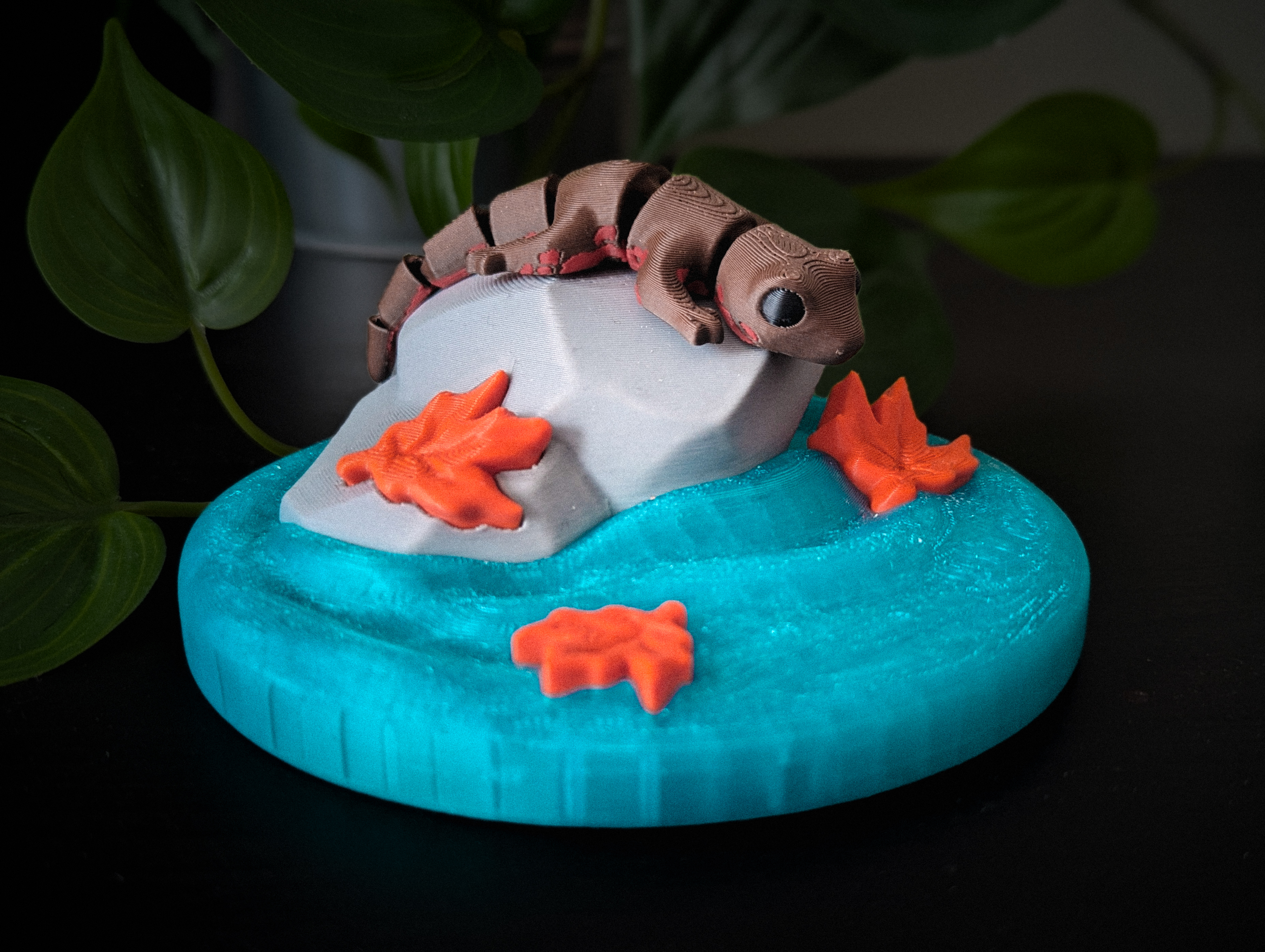River Habitat Diorama