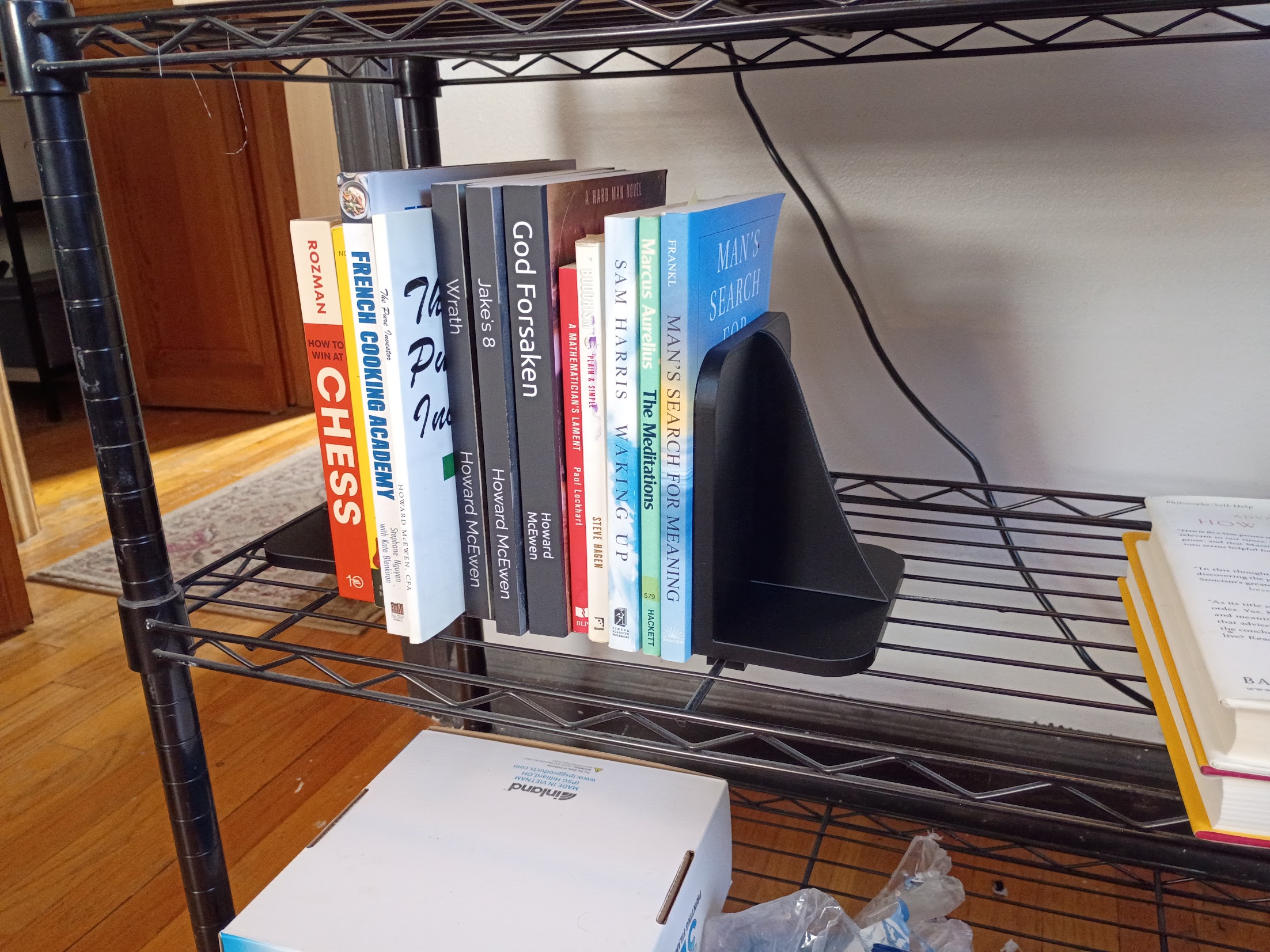 Wire Rack Book Ends