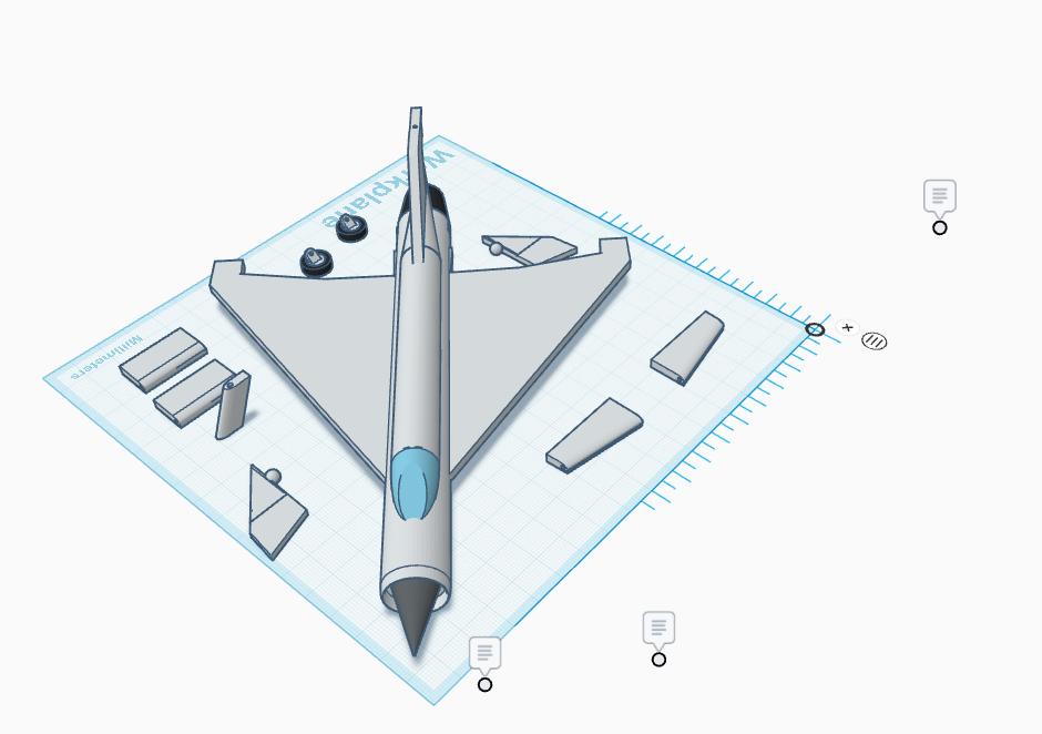 Miniatura 5 do modelo 3D MiG 21