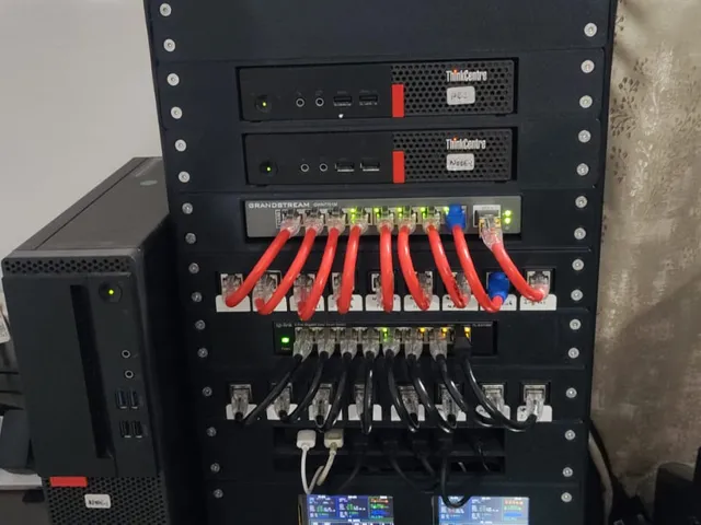 Grandstream switch Rack