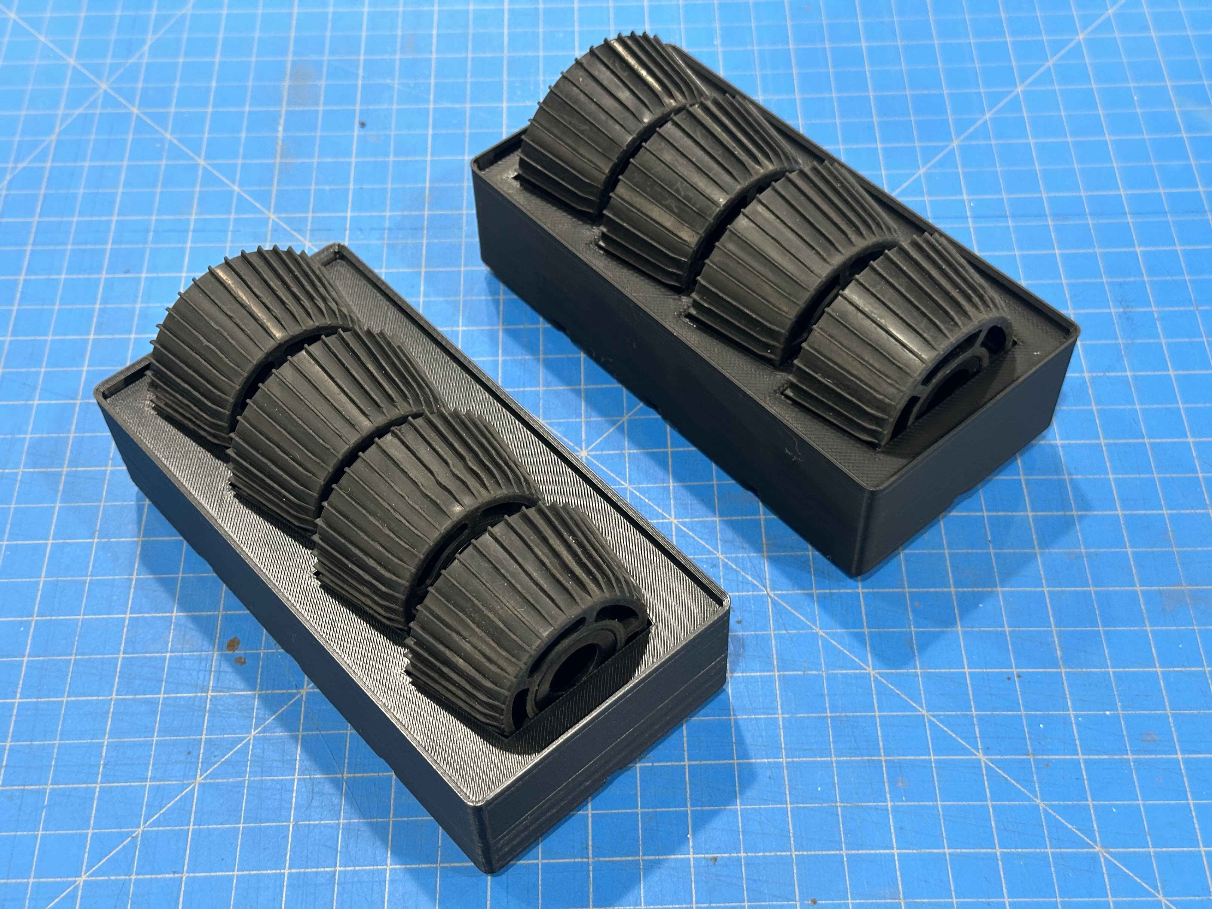 2x4 Gridfinity Bin for Print Dry Pro 3 Rollers