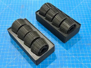 2x4 Gridfinity Bin for Print Dry Pro 3 Rollers
