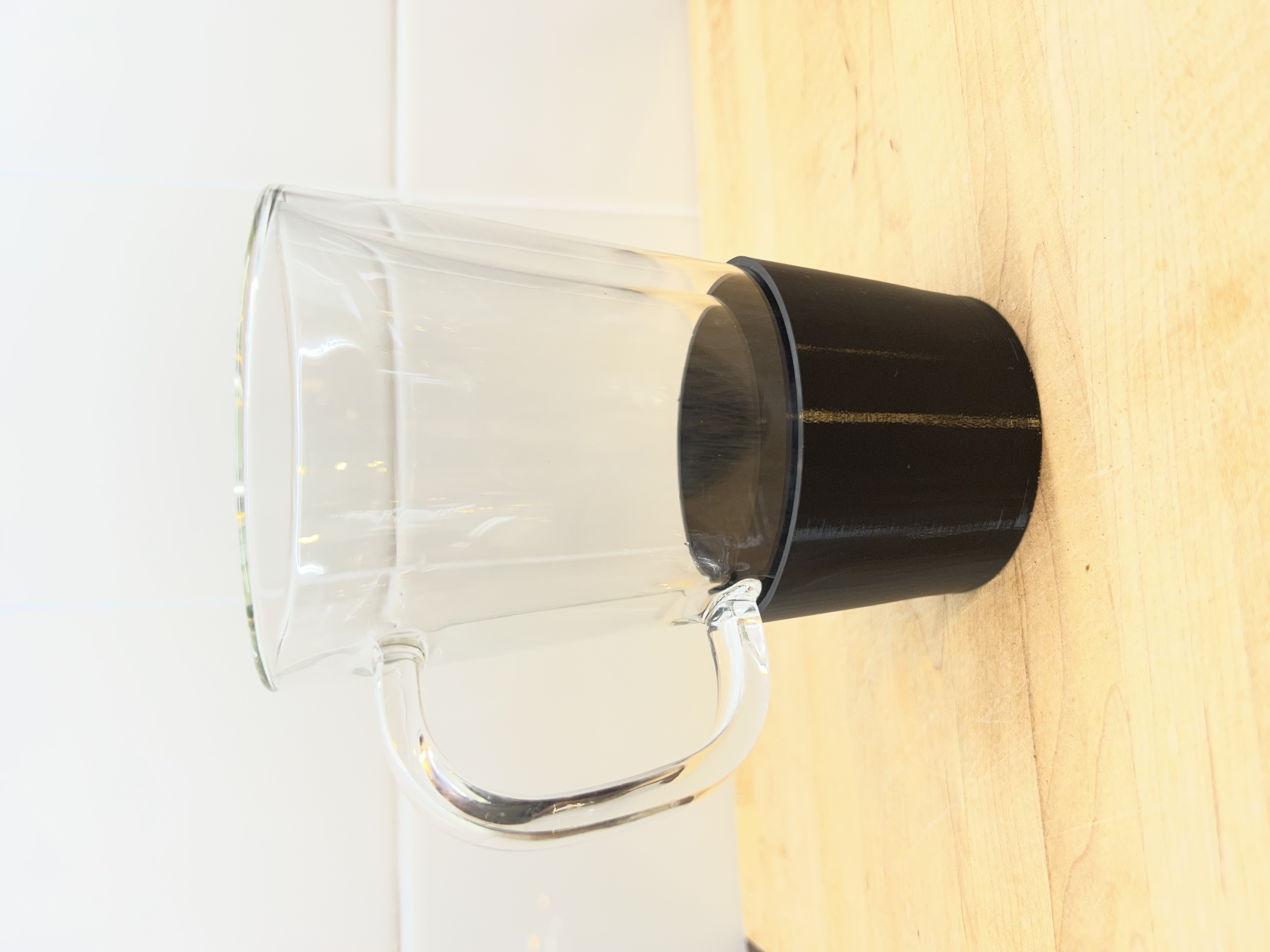 Bodum  13.5-oz. Canteen Double-Wall Glass Mug Bottom Protector