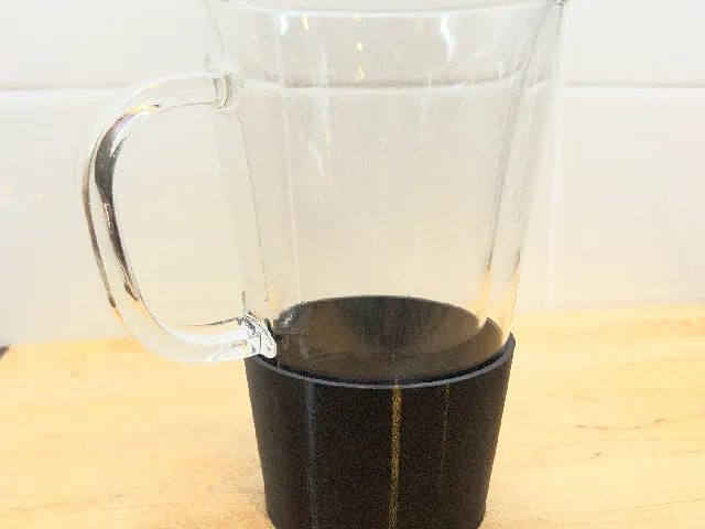 Bodum  13.5-oz. Canteen Double-Wall Glass Mug Bottom Protector
