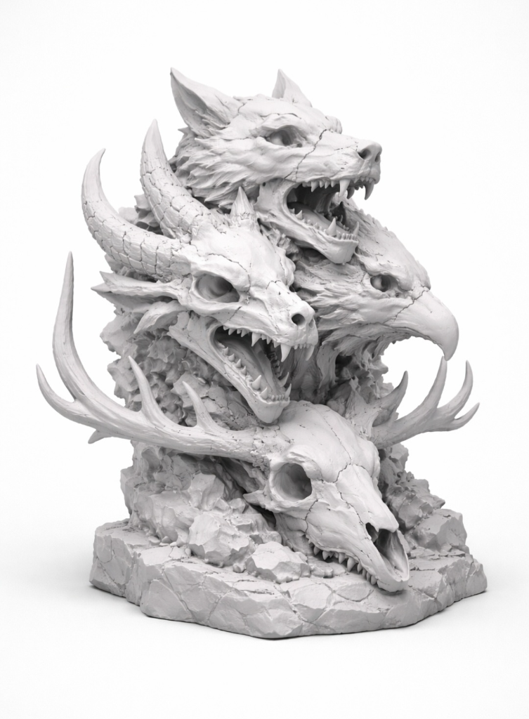 Wild Animal Sculls