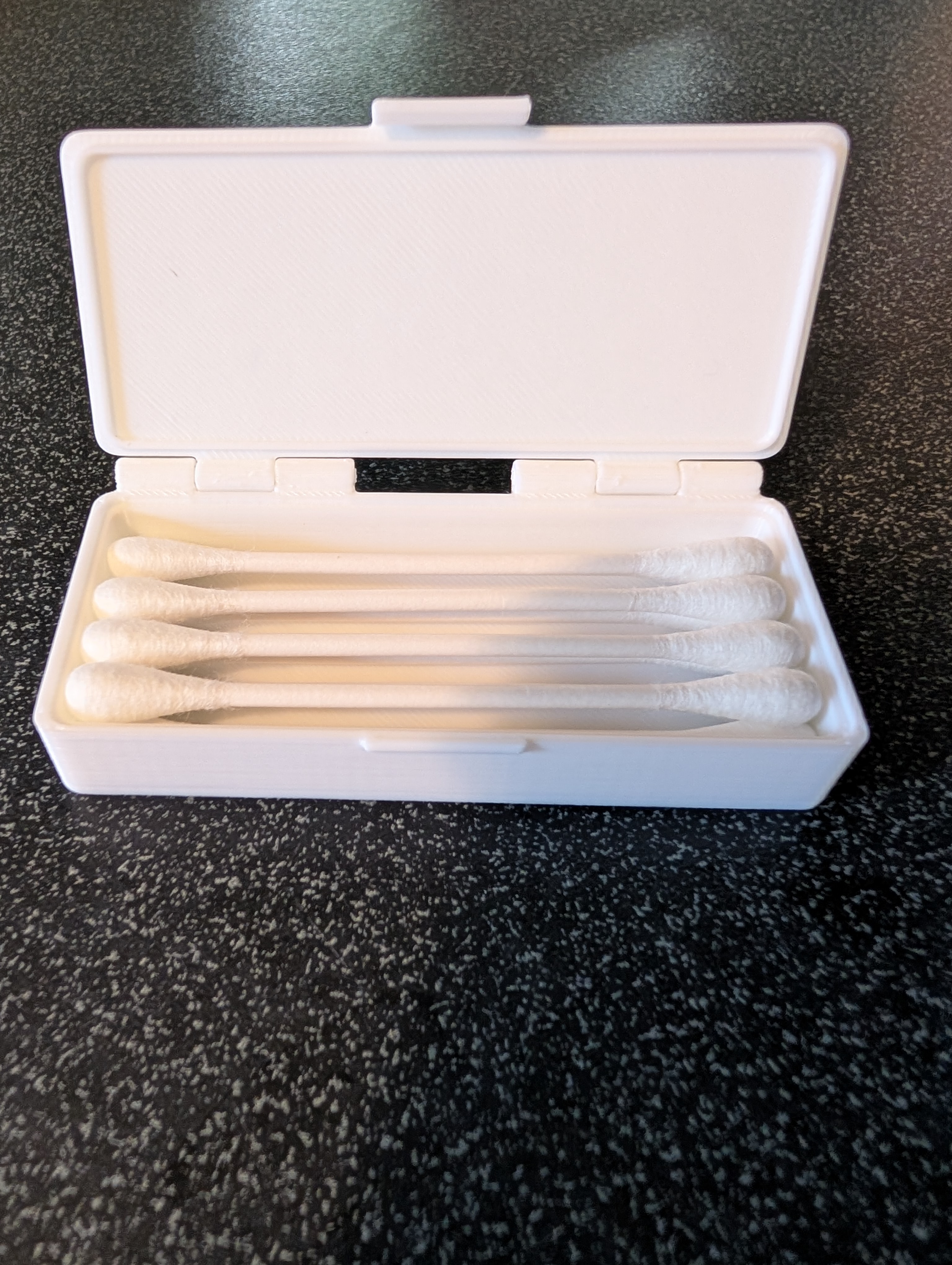 Qtip holder for travel