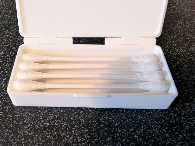 Qtip holder for travel