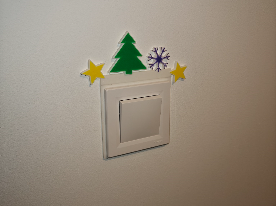 Light switch decoration SchneiderElectric Asfora