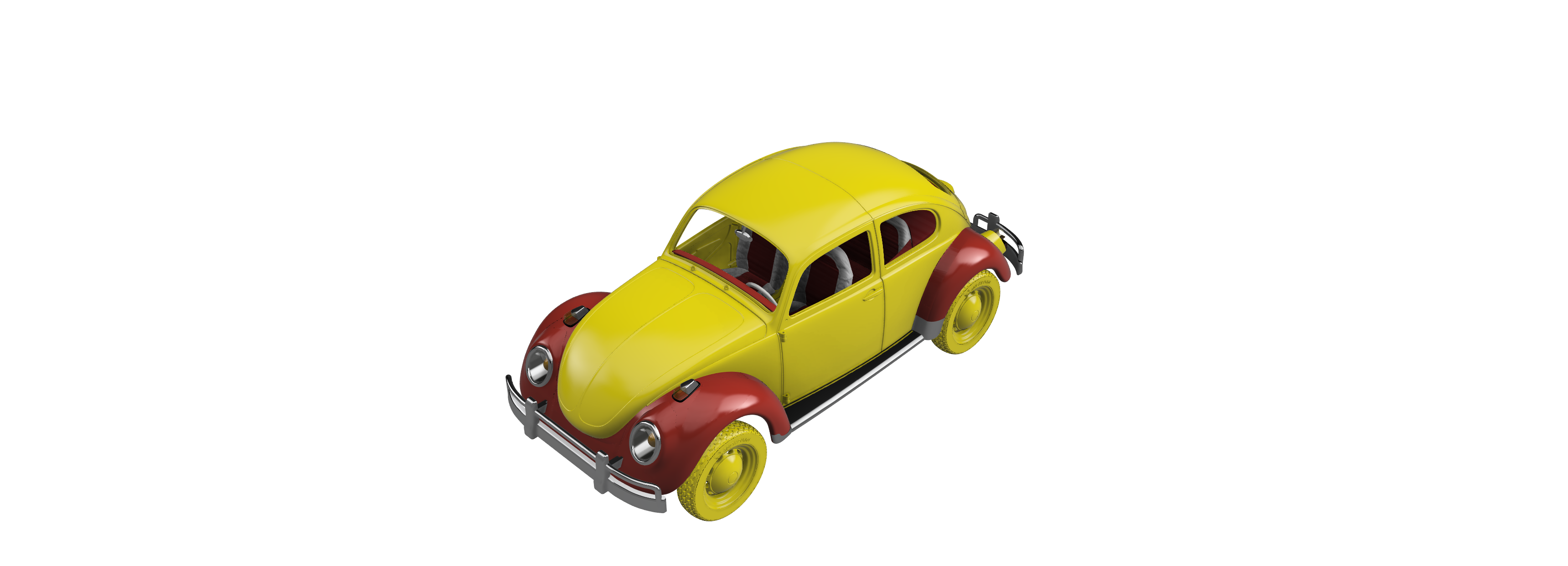 Old beetle style upgrade for the 3D SETS Model 7 (Buggy) and 8 (Buggster) - both required - v1