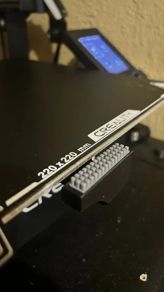 Ender3 v3 SE nozzle wiper by Czar | Download free STL model