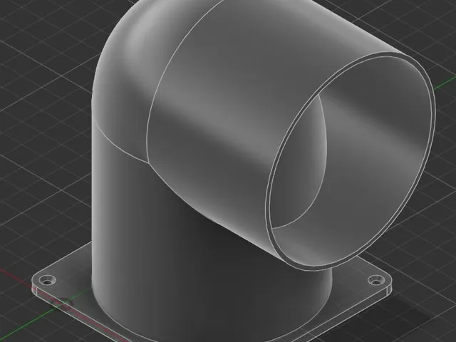 120mm Fan Spacer (5mm) w/Air Tunnel