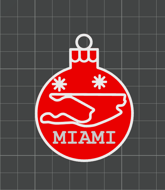 Pallina di Natale Miami