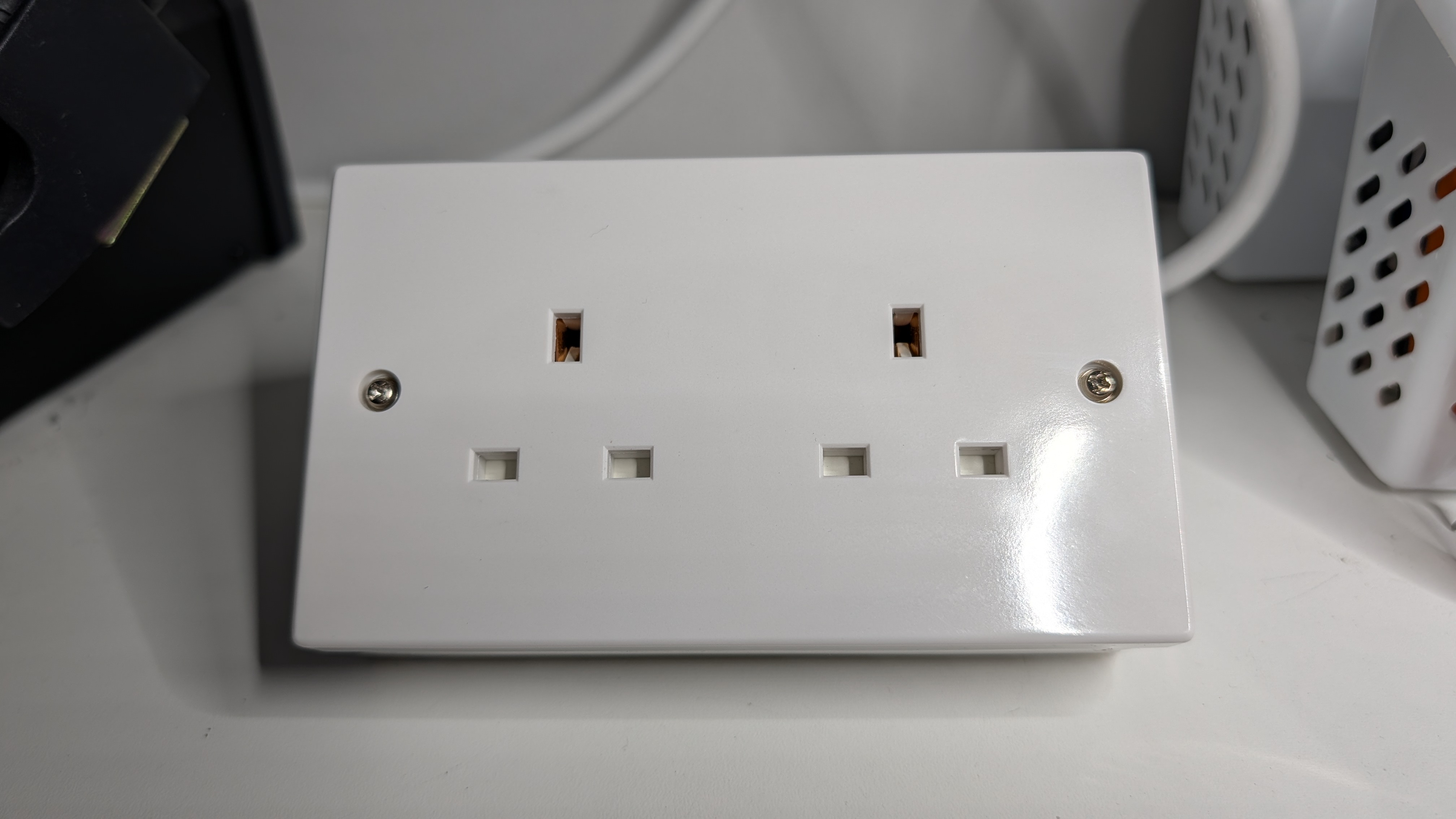 Desktop Socket Box - UK Sockets Backbox/Patress