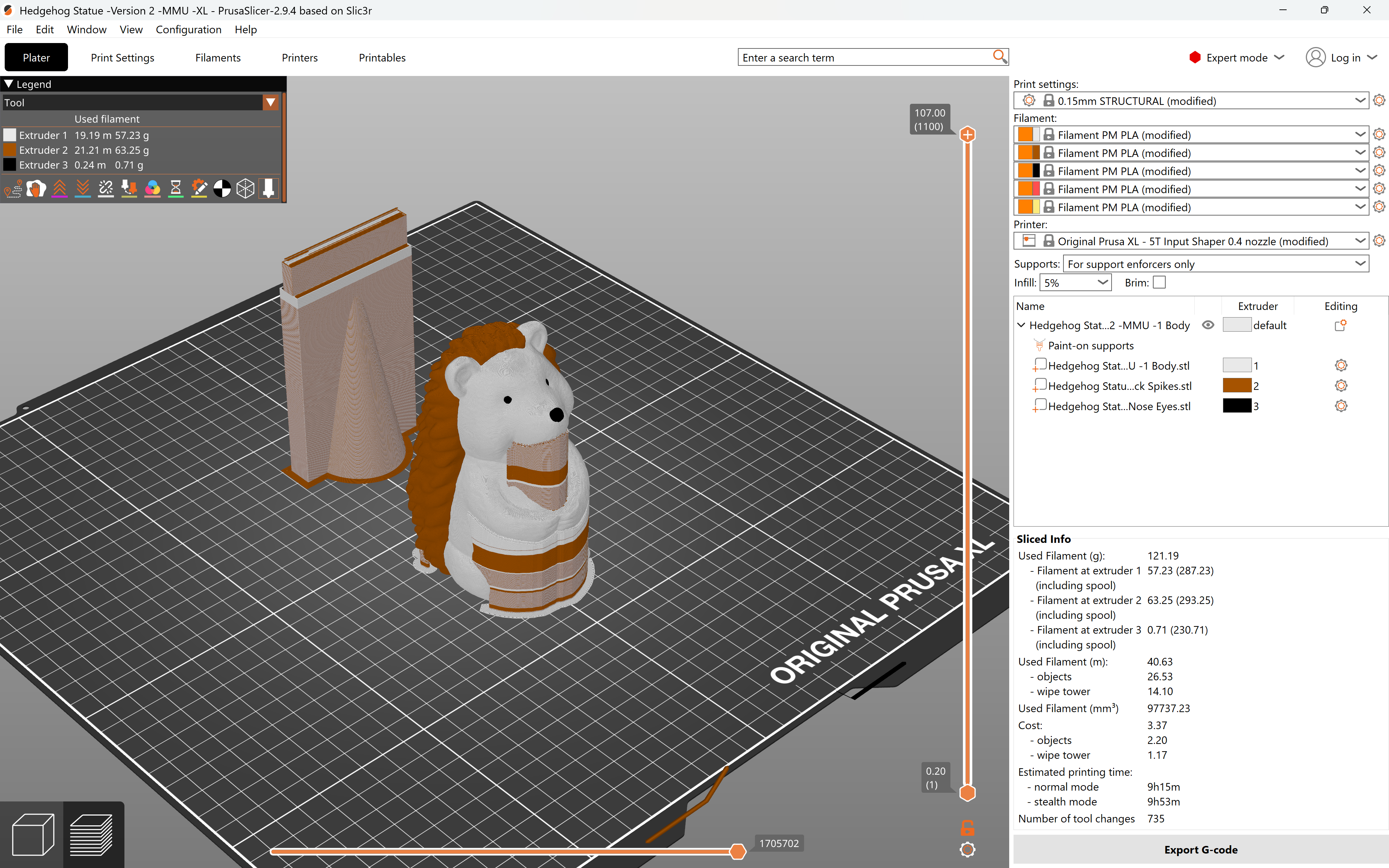 Hedgehog Statue — thumbnail 9