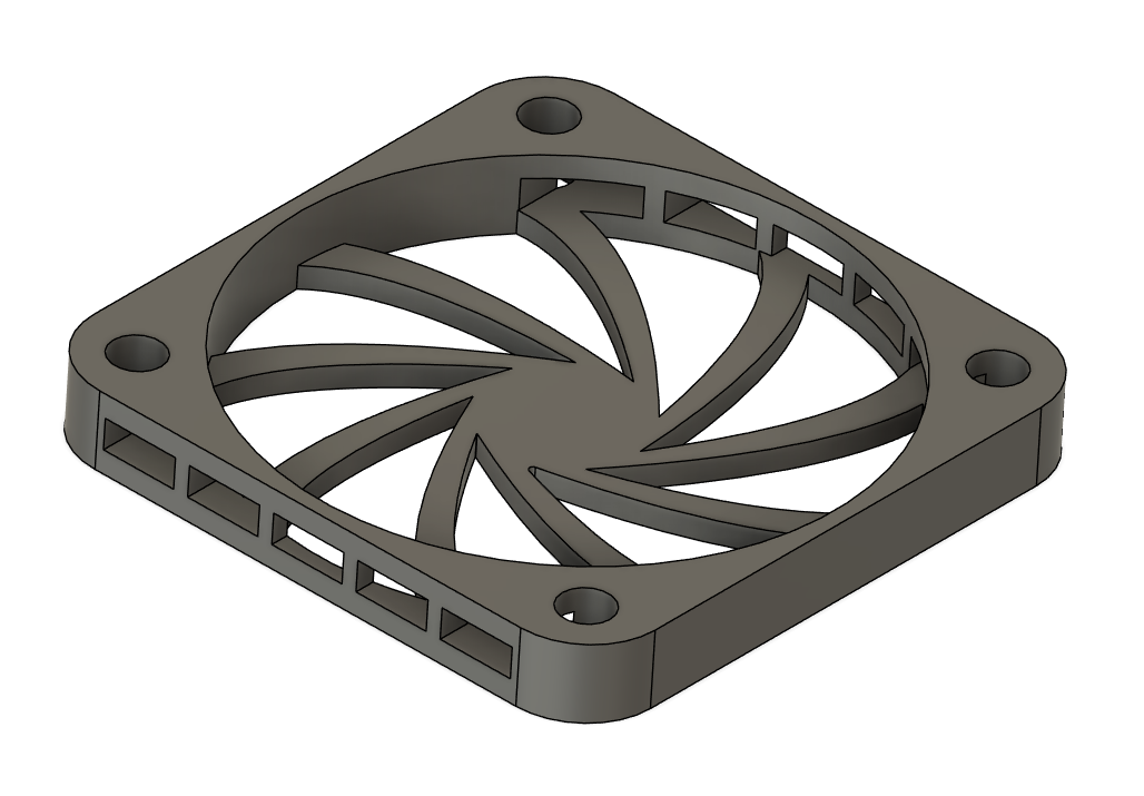 Ventilator rešetka poklopac – 3D štampano