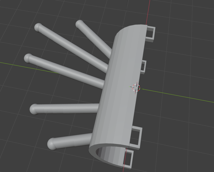 toothless tail armature