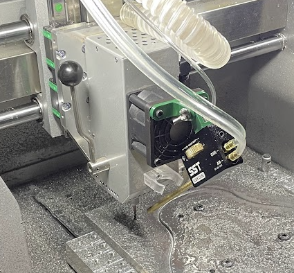 Carvera Air lube cube mount