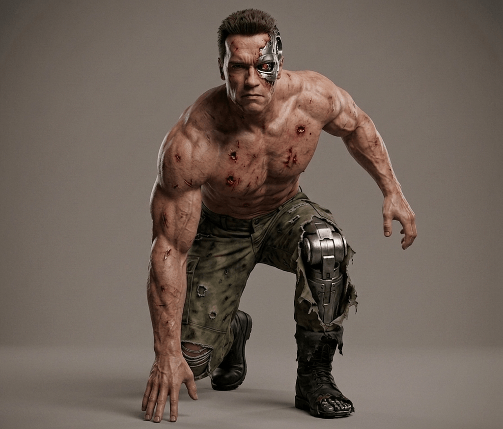 The Terminator - T-800 Crouching - 1984