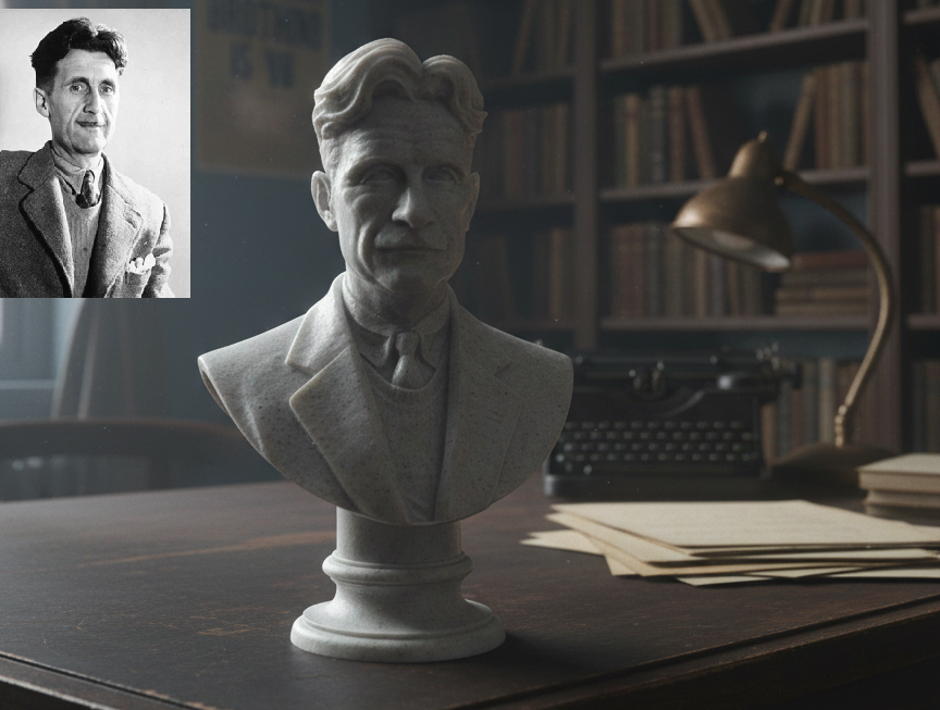George Orwell (Eric Arthur Blair) – Bust
