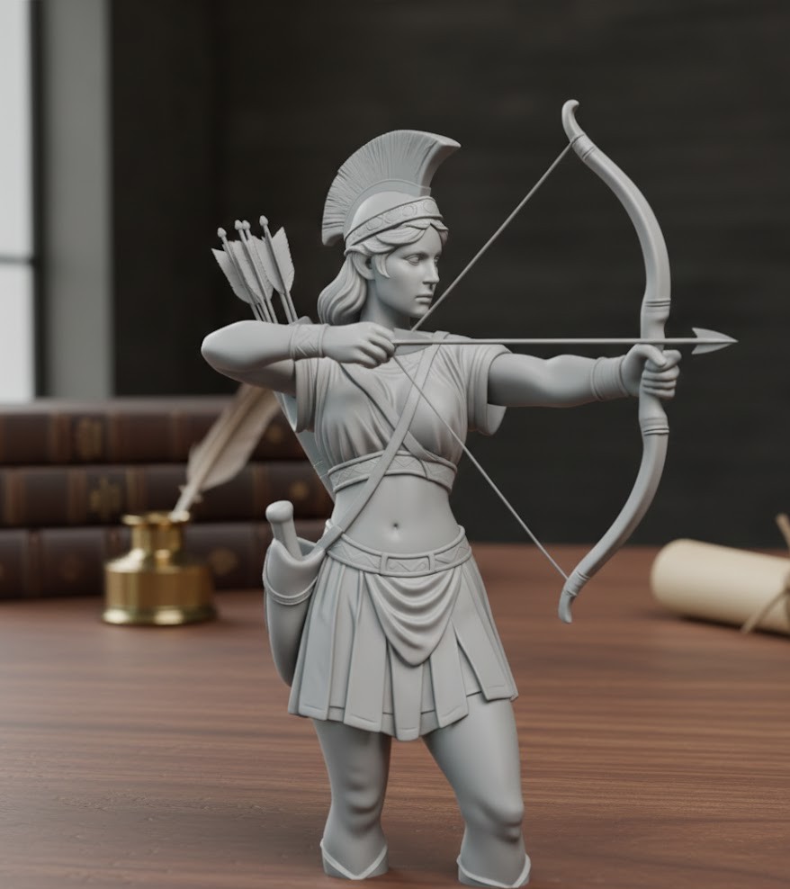 statue of the Greek goddess Artemis