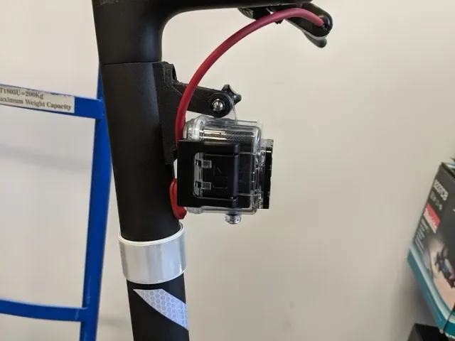 Extended Xiaomi Mijia M365 front GoPro Mount