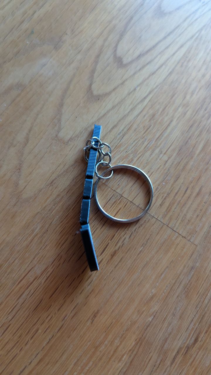 Nike logo flexi keychain — miniatura 2