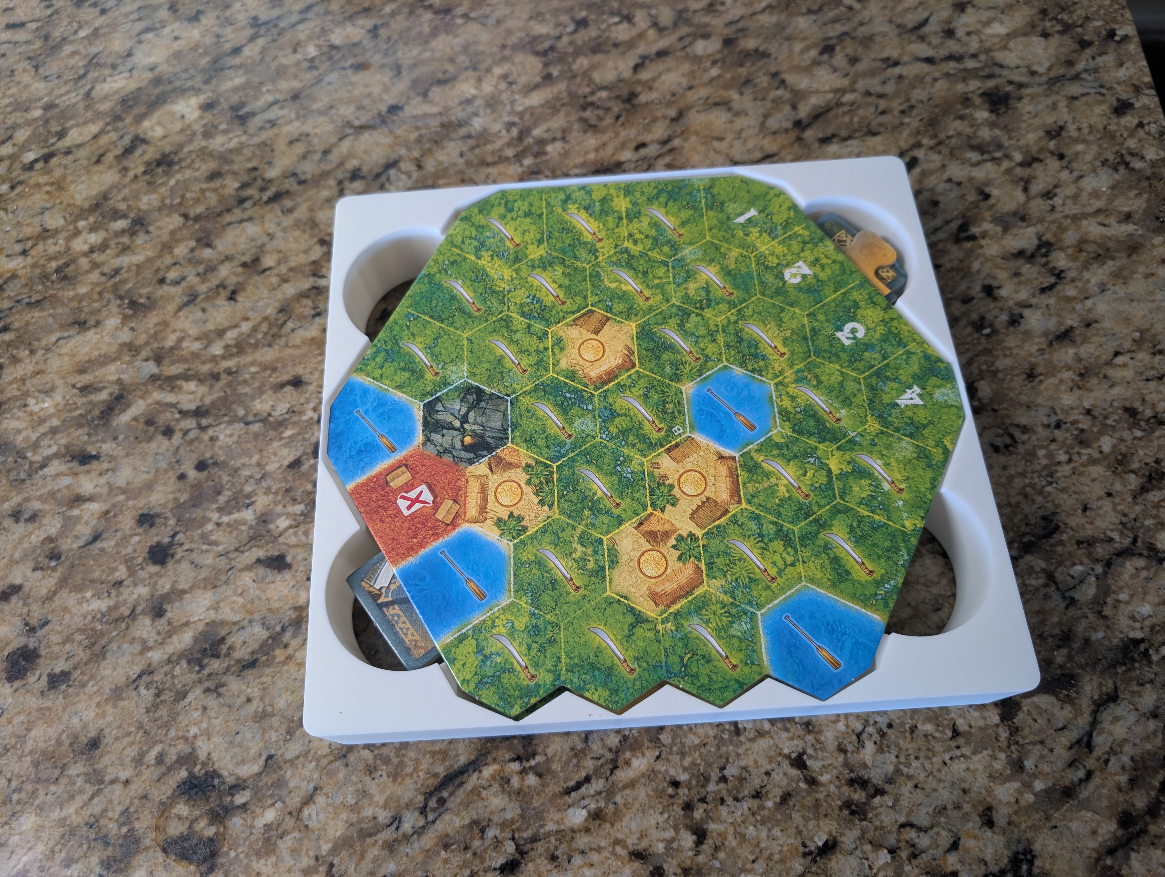 Quest for El Dorado Insert / Organizer (Ravensburger Edition) - Requires js500's models