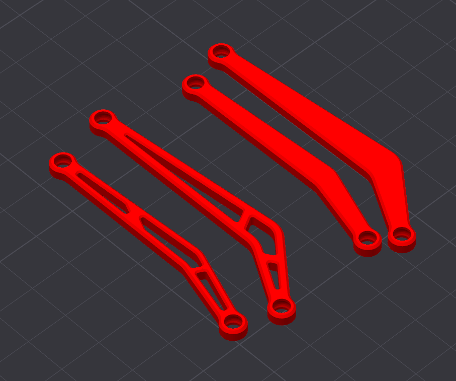 Axial SCX24 High Clearance Suspension Links - GX470