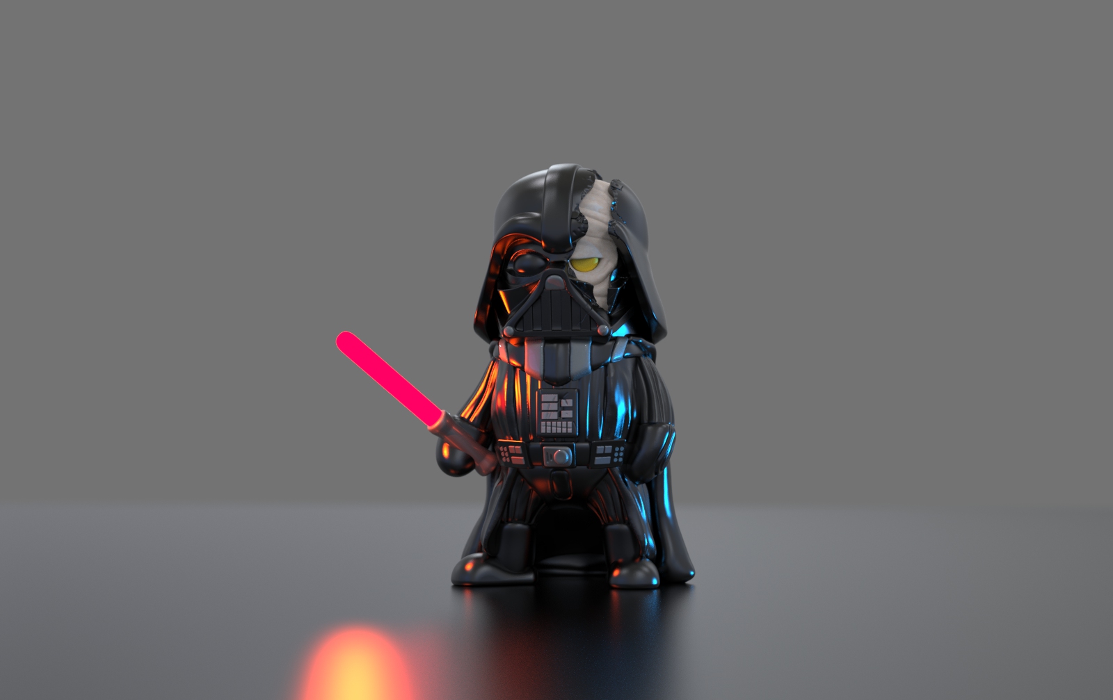 Mini Darth Vader - Obi-Wan edition