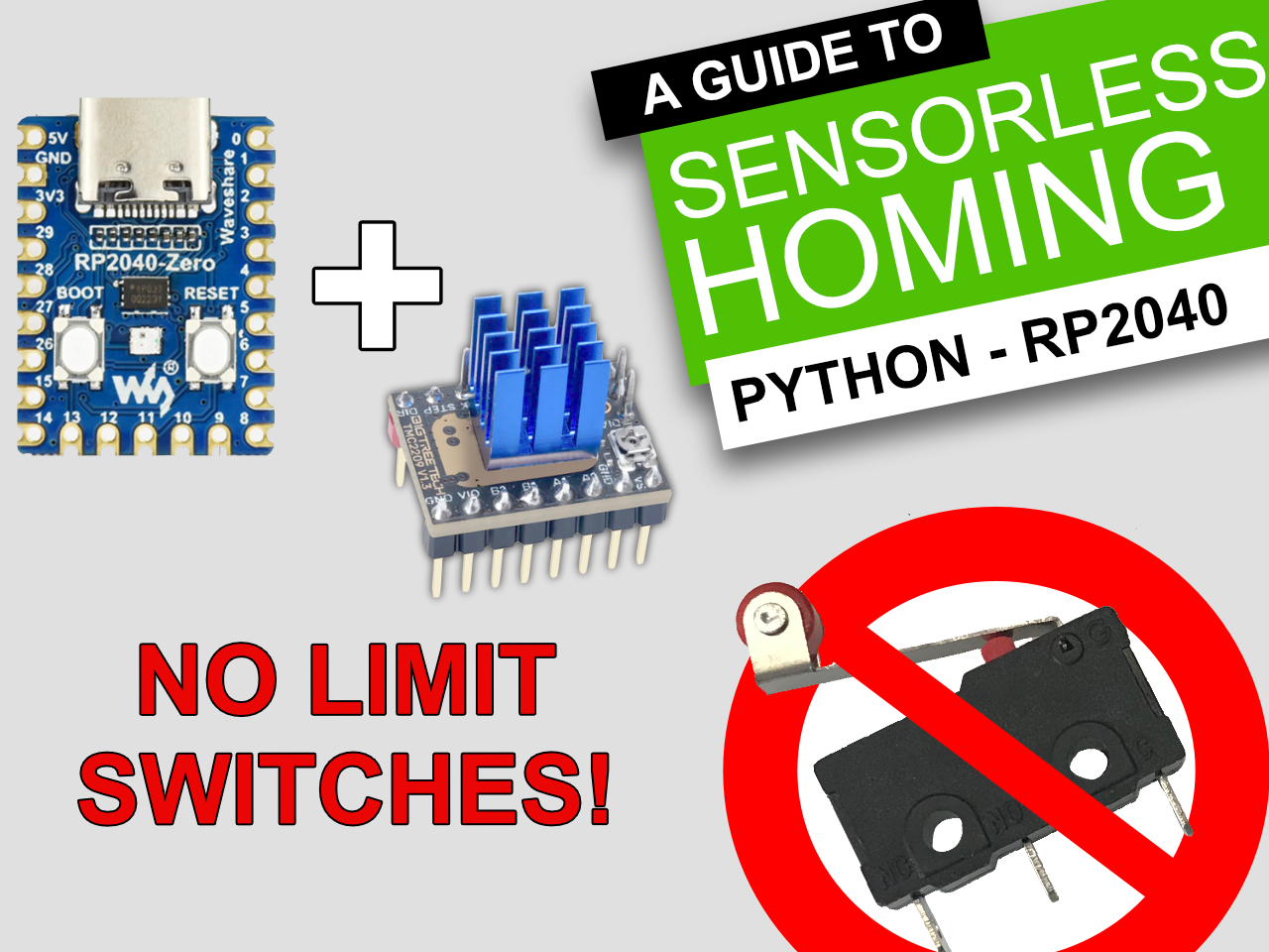 Sensorless Homing in Python - RP2040 | TMC2209